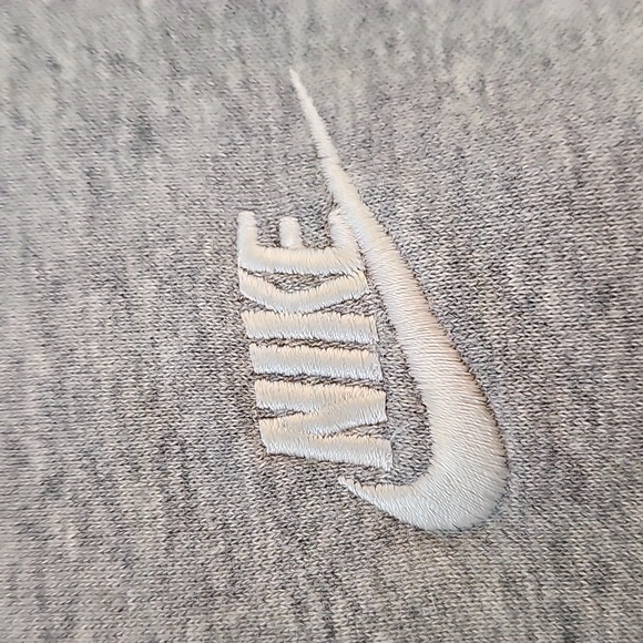 Nike Sportsweat Club Fleece Joggers Light Grey - Picture 6 of 8